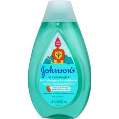 Johnson's No More Tangles 2in1 Shampoo And Conditioner-400 ml image