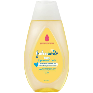 Johnsons Top To Toe Baby Body Wash 100 ml image