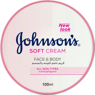Johnsons's Soft Cream for Face 100 ml image