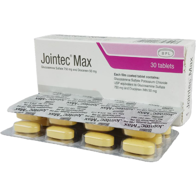 Jointec Max 750 mg Plus 50 mg Tablet image