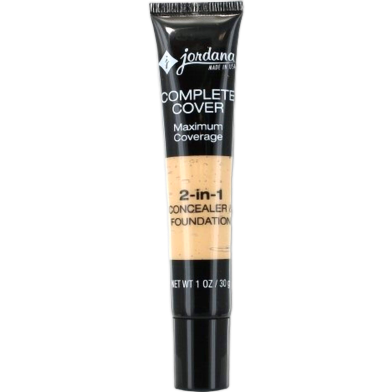 Jordana Complete Cover 2in1 Concealer Foundation- CCF-03 Golden Beige image
