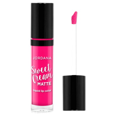 Jordana Sweet Cream Matte Liquid Lip Color 03 Raspberry Tart image