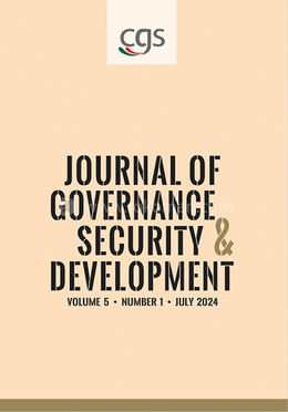 Journal of Governance Security and Development - Volume 5, Number 1