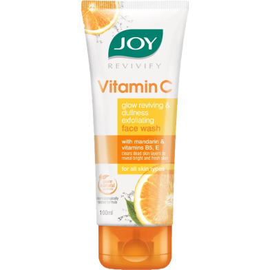 Joy Glow Reviving and Dullness Exfoliating Vitamin C Face Wash 100ml image