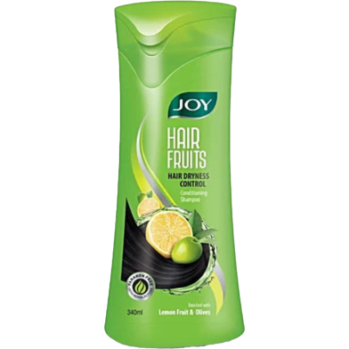 Joy Hair Fruits Hair Dryness Control Conditioning Shampoo Enriched With Lemon 340 ml image