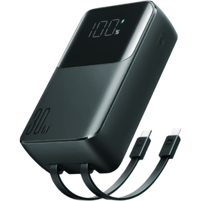 Joyroom JR-PBC06 30W 10000mAh Mini Power Bank with Dual Cables image