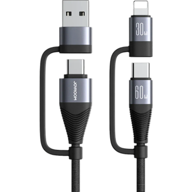 Joyroom SA37-2T2 60W 4-in-1 Fast Charging Data Cable image