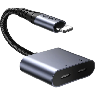 Joyroom Sy L02 2 In 1 Audio Adapter Lightning To Dual Lightning image