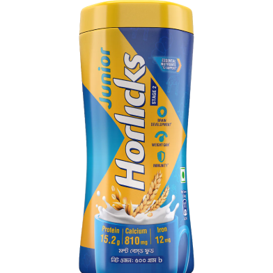 Junior Horlicks Health And Nutrition Drink Container 500 Gm image