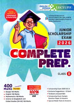 Junior Scholarship Exam 2026 Complete Prep - Class 8 image