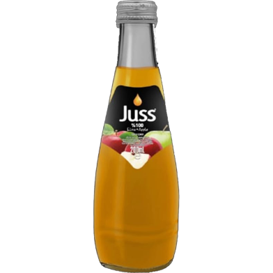 Juss 100 Percent Apple Juice - 200ml image
