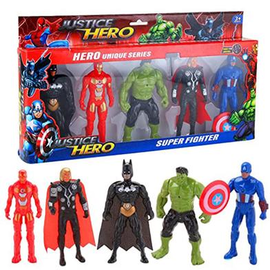 Justice Hero Very Attractive Multicolor Toy Set For Children image