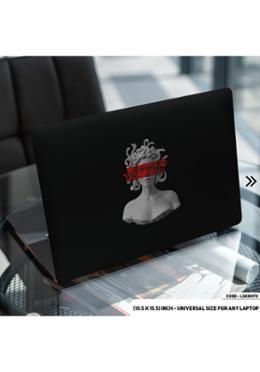 DDecorator Justice logo laptop sticker image