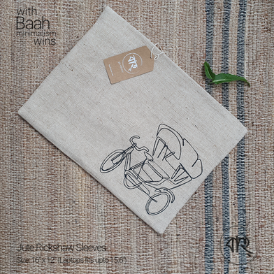 Jute Rickshaw Sleeves image