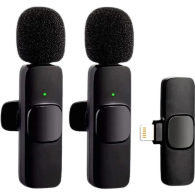 K9 Wireless Lavalier Microphone Designed for Various Audio and Video Recording Purposes image