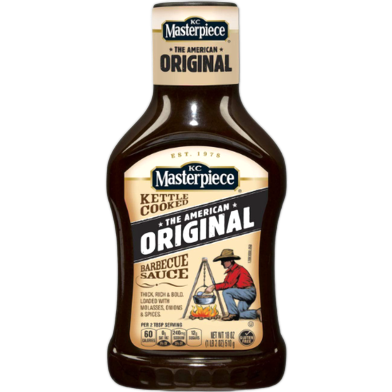KC Masterpiece Original Barbecue Sauce Pet Bottle 510 gm image