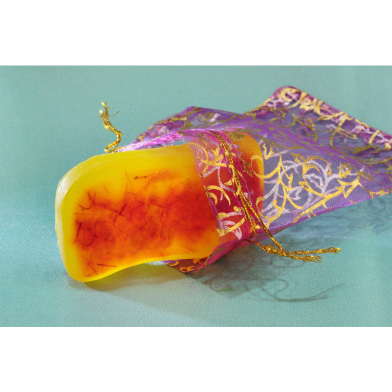 KHADEM'S Organic Safron Goatmilk Soap 75gm image