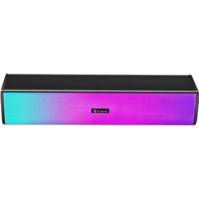 Kisonli I-630 Bluetooth Speaker Portable Wireless Usb Sound Bar With Bt Rgb Light Speaker image
