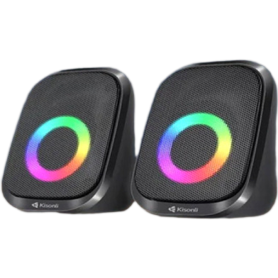 Kisonli X27 Usb 2.0 Wired Gaming Speaker image
