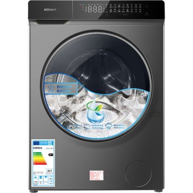 KONKA KGD120-14M22 Washing Machine Front Loading Inverter Dry (12.0 kg) image