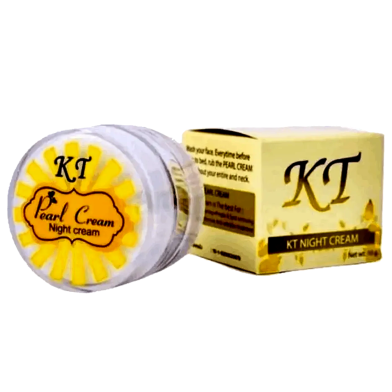 KT Gold Plus Pearl Night Cream(Thailand) -10gm image