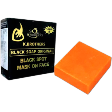 K. Brothers Black Soap Original 50gm image