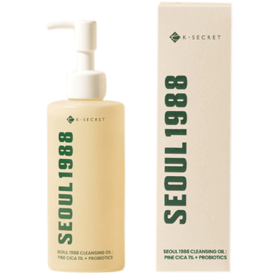 K Secret Seoul 1988 Cleansing Oil:Pine Cica 1 Percent Plus Probiotics 200ml image