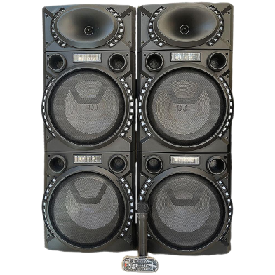 Kamasonic SK-1245HIFI Bluetooth Speaker With Wireless Microphone image