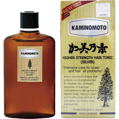 Kaminomoto Hair Growth Tonic (Silver) – 150ml Strengthening and Nourishing Hair Treatment image