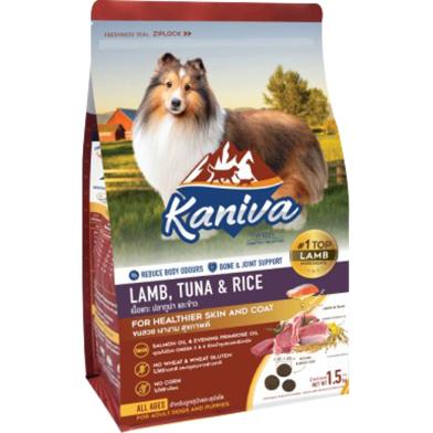 Kaniva Dog Food Lamb, Tuna and Rice For All Age Dogs image