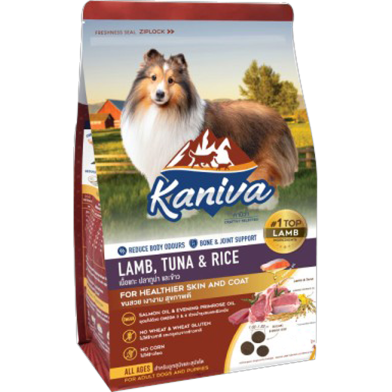 Kaniva Dog Food Lamb, Tuna and Rice For All Age Dogs 3.2kg image