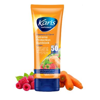 Karis Raspberry and Carrot Ex.Pro. Sunblock Cream 60ml image