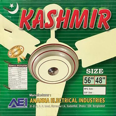 Kashmir Ceiling Fan 56 Inch image