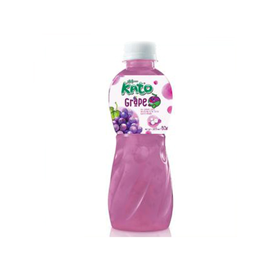 Kato Grape Juice With Nata De Coco Pet Bottle 320gm image