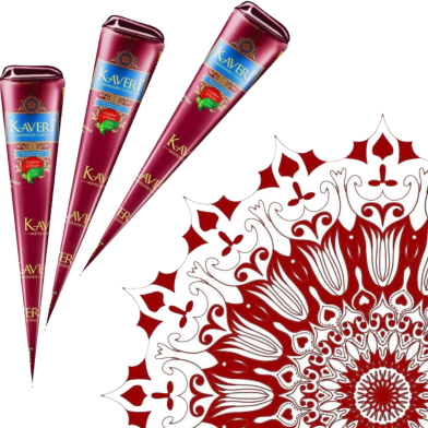 Kaveri Mehedi Cone 3pcs image