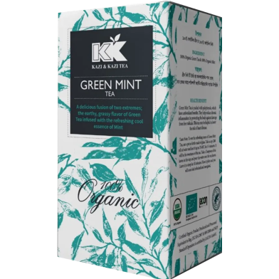 Kazi and Kazi Green Mint Tea Box 37.5gm image