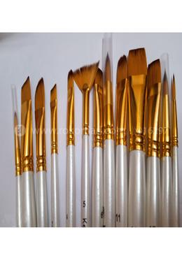 Keep Smiling Artist Brush 13Pcs - White image