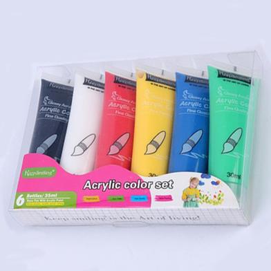 Keep Smiling Acrylic Color Set 6Tubes 30ML image