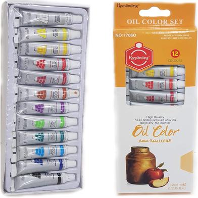 Keep Smiling, 12 Pcs , 12ml Oil Color image