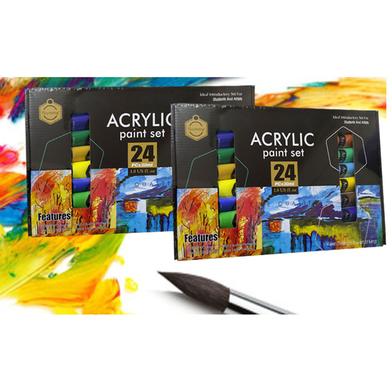 Keep Smiling 24Colors 30ml Professional Acrylic Paint Set image
