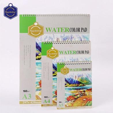 Keep Smiling A4 Watercolor Pad for Artist, 24 Sheets, Acid Free image