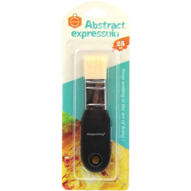 Keep Smiling Abstract Expressuin Brush 25mm image