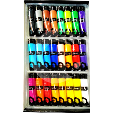 Keep Smiling Acrylic Paint Set 24pcs 30ml image