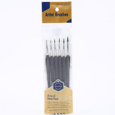 Keep Smiling Detailed Brushes Set Of 6 Pcs image