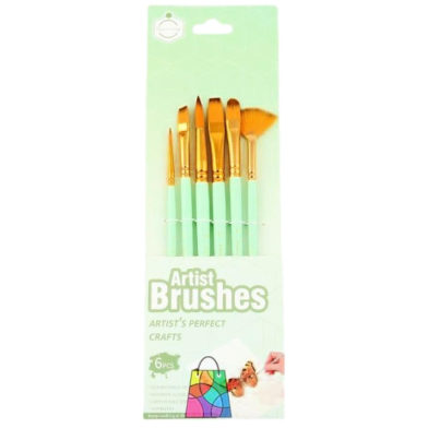 Keep Smiling Mix Brush Value Pack 6 Pcs A6332 image