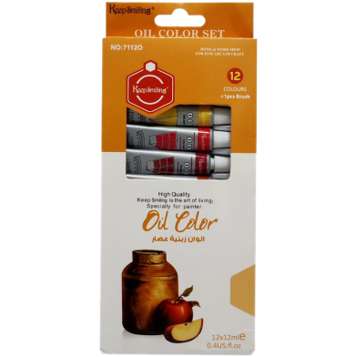 Keep Smiling Oil Colour 12 shades 12ml image