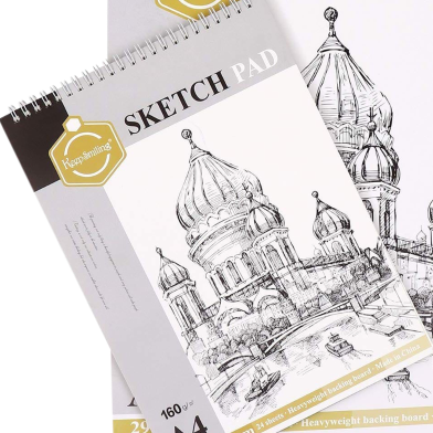 Keep smilling sketch Pad A5 image