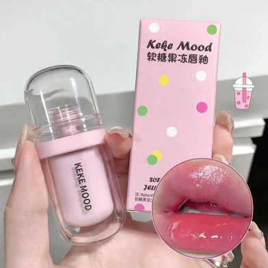 Keke Mood Crystal Glossy Lip Glaze Jelly Mirror Water Lip Gloss image