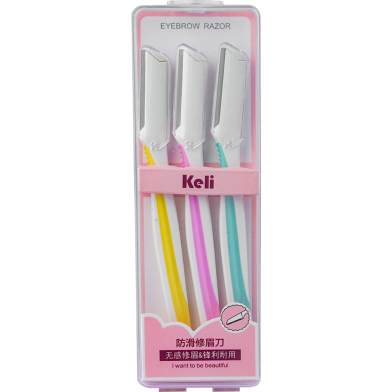 Keli Eye Brow Razor 3 Pcs image