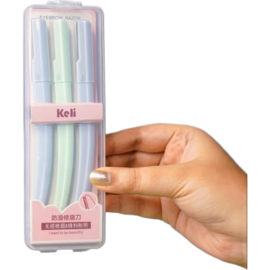 Keli Eye Brow Razor 3pcs image